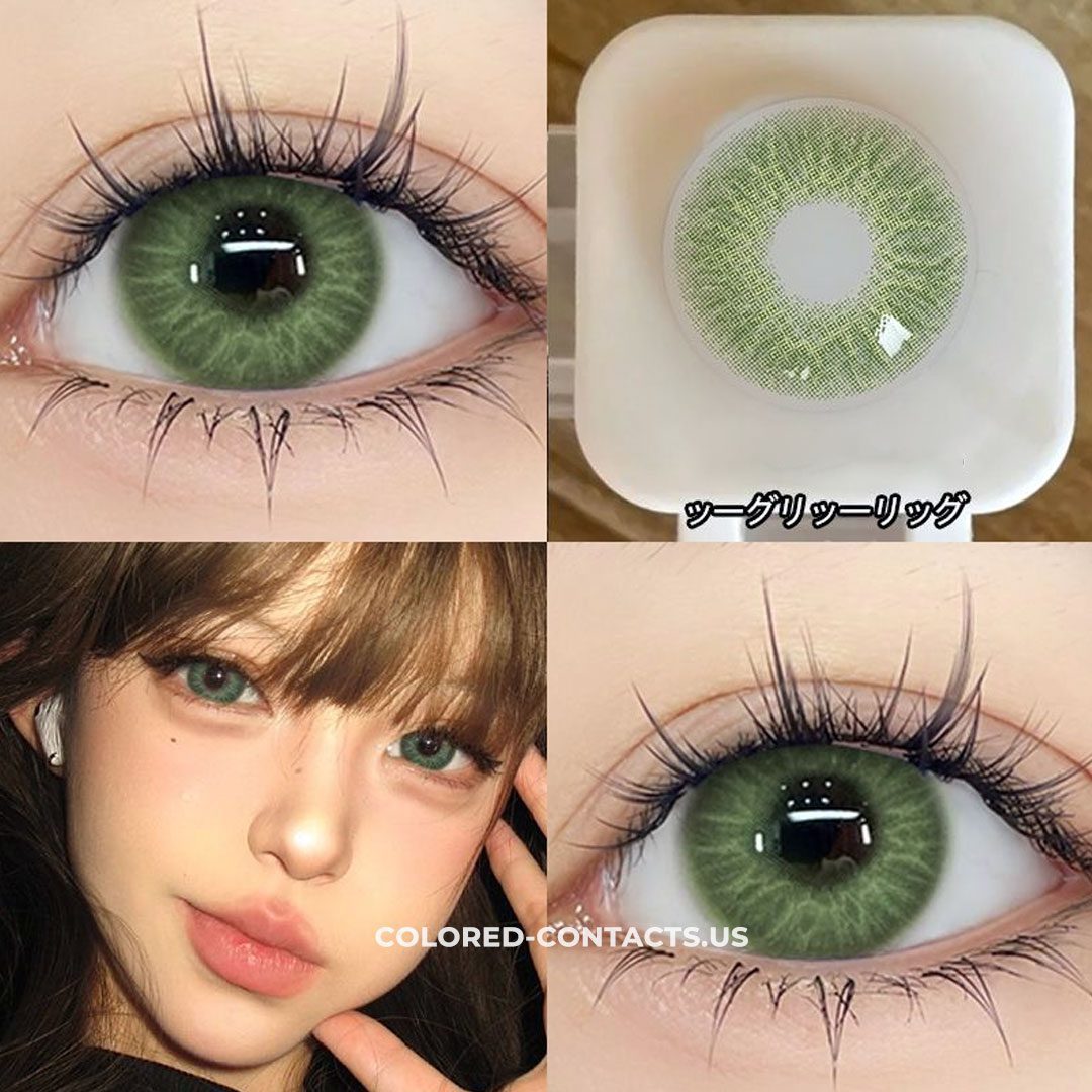 Asa Green Contact Lenses