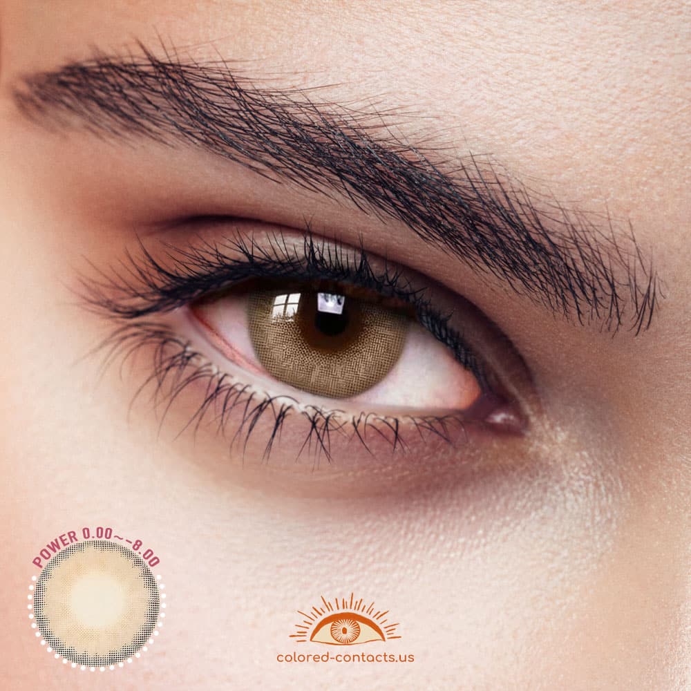 Aurora Brown Colored Contacts