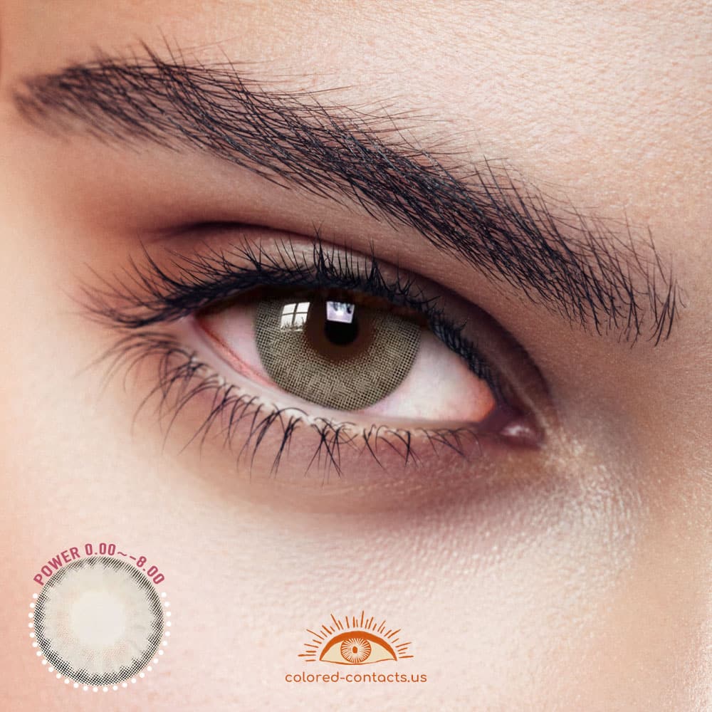 Aurora Grey Colored Contacts