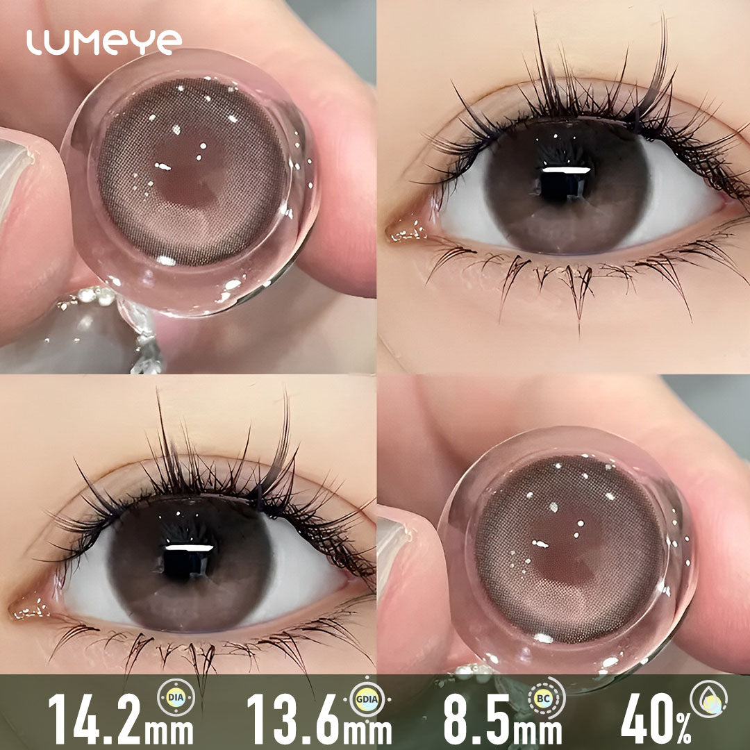 Burgundy Brown Contact Lenses