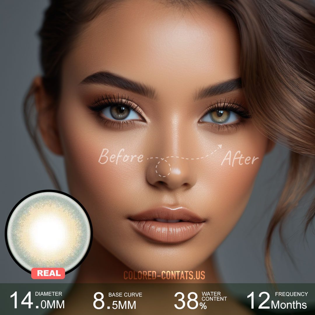 Emerald Basilic Green Contact Lenses