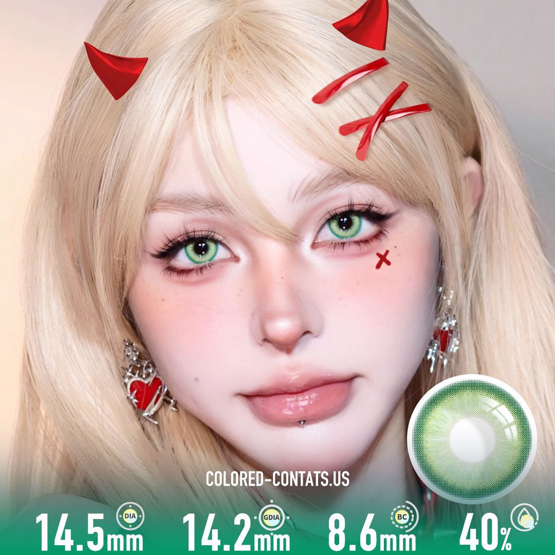 Magic Fairy Emerald Green Contact Lenses