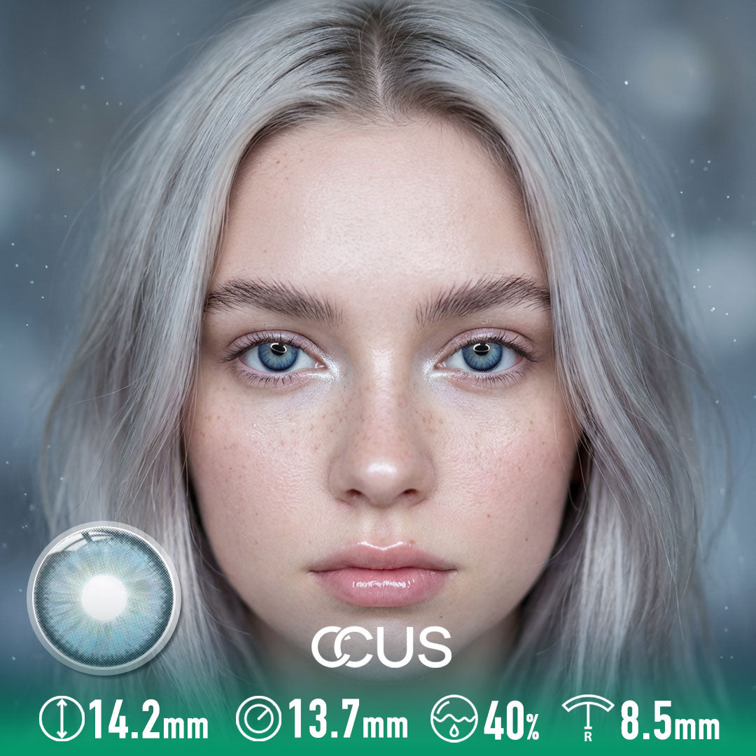 LUMEYE X CCUS - Arctic Frost Grey-Blue Contacts