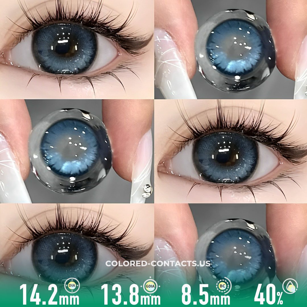 Candy Blue Colored Contacts