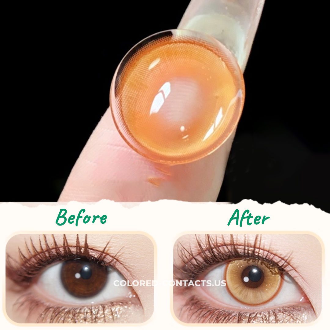 Caramel Dream Contact Lenses | 4-Lens Pack