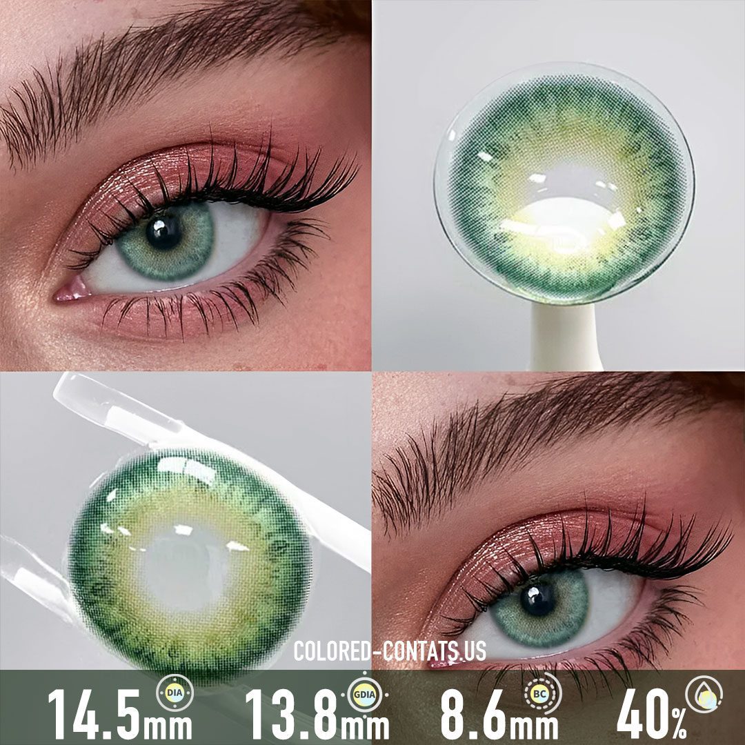 Celestia Green Contact Lenses