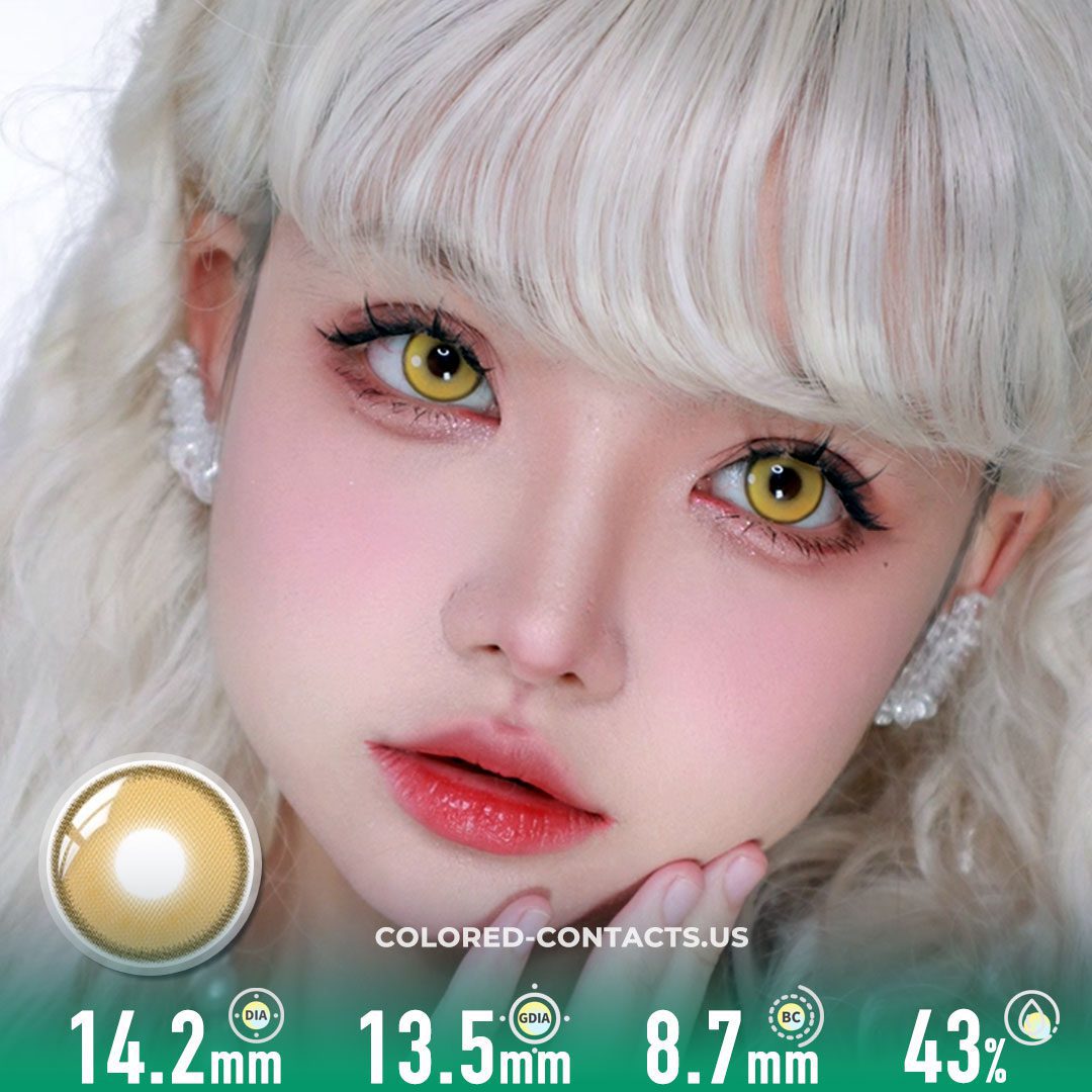 Champagne Shimmer Contact Lenses | 4-Lens Pack