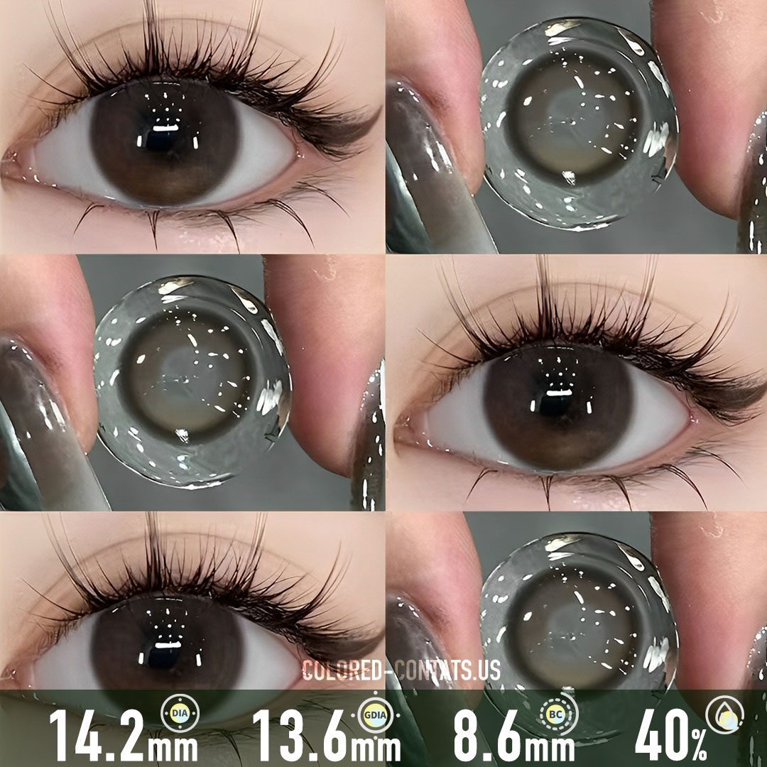 Chocolate Enigma Brown Contact Lenses