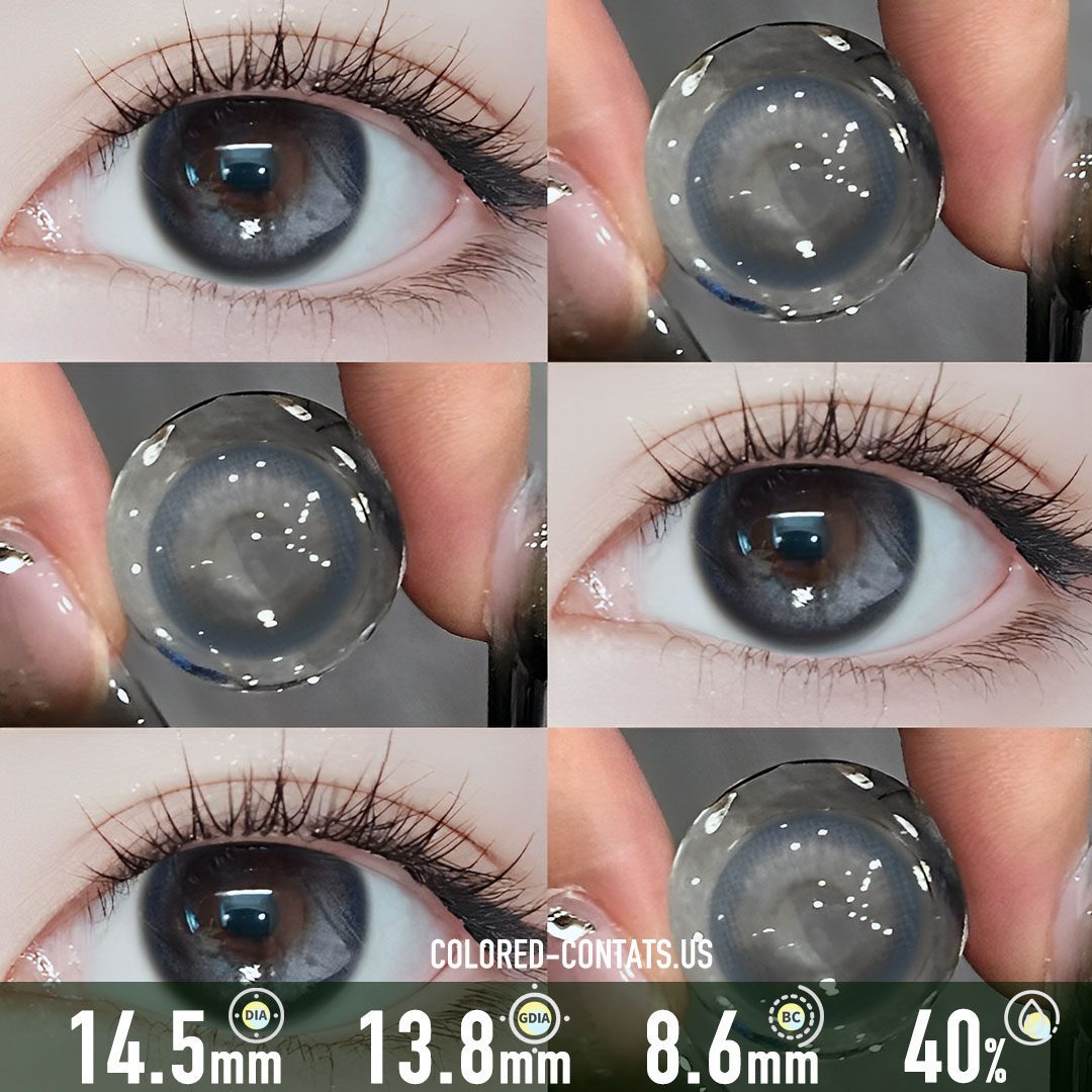 Deep Ocean Blue Contact Lenses
