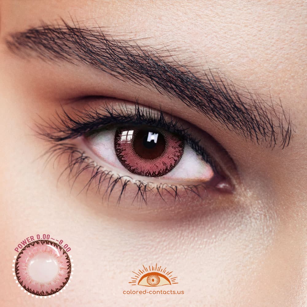Dodo Pink Colored Contact Lens
