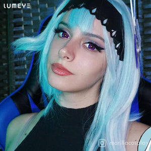 Best COLORED CONTACTS - LUMEYE Elf Purple Colored Contact Lenses - LUMEYE