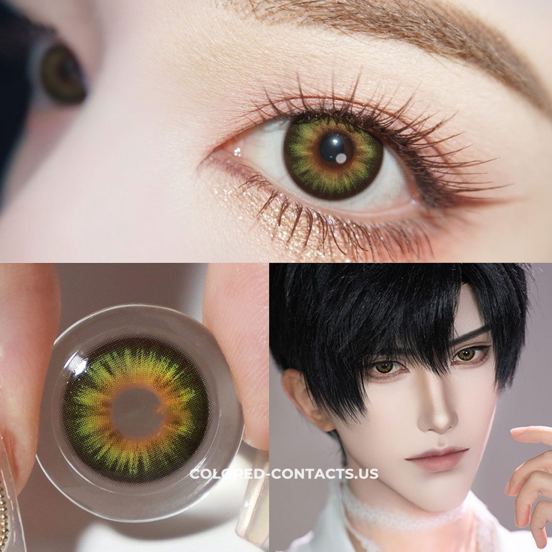 Emerald Enchantment Colored Contacts