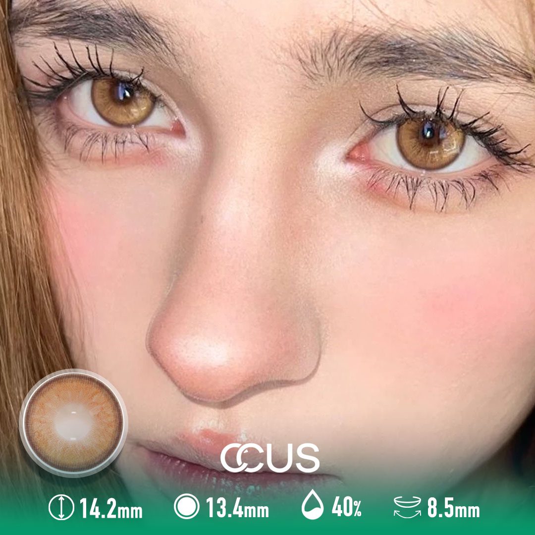 Fearless Amber Contact Lenses