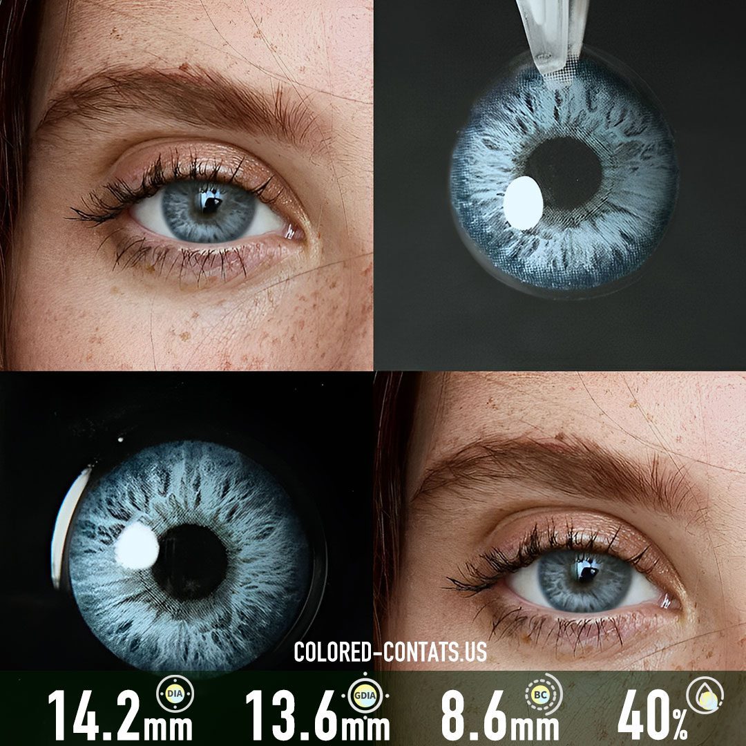 Flirting Blue Contact Lenses