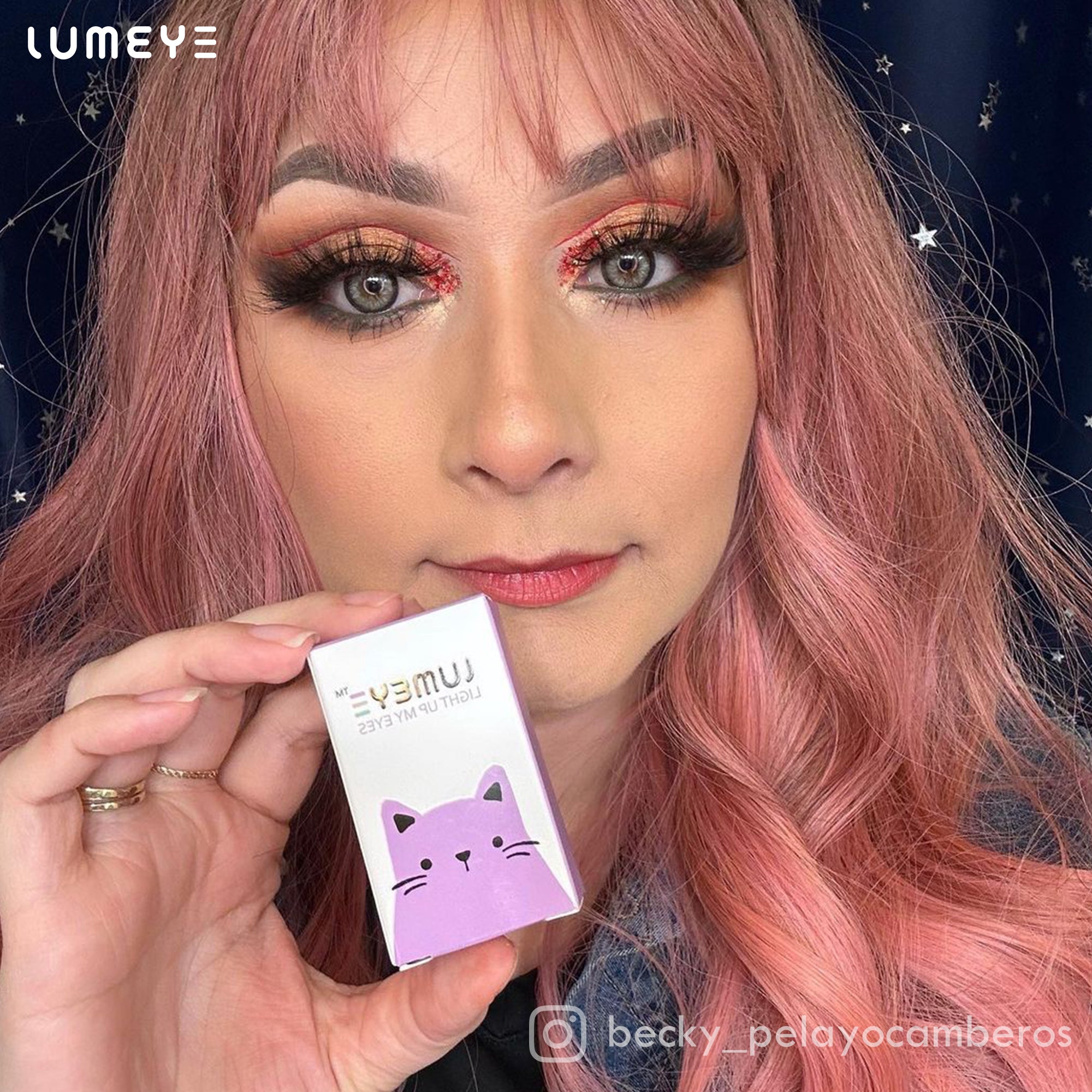 Best COLORED CONTACTS - LUMEYE Forest Gray Colored Contact Lenses - LUMEYE