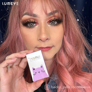 Best COLORED CONTACTS - LUMEYE Forest Gray Colored Contact Lenses - LUMEYE