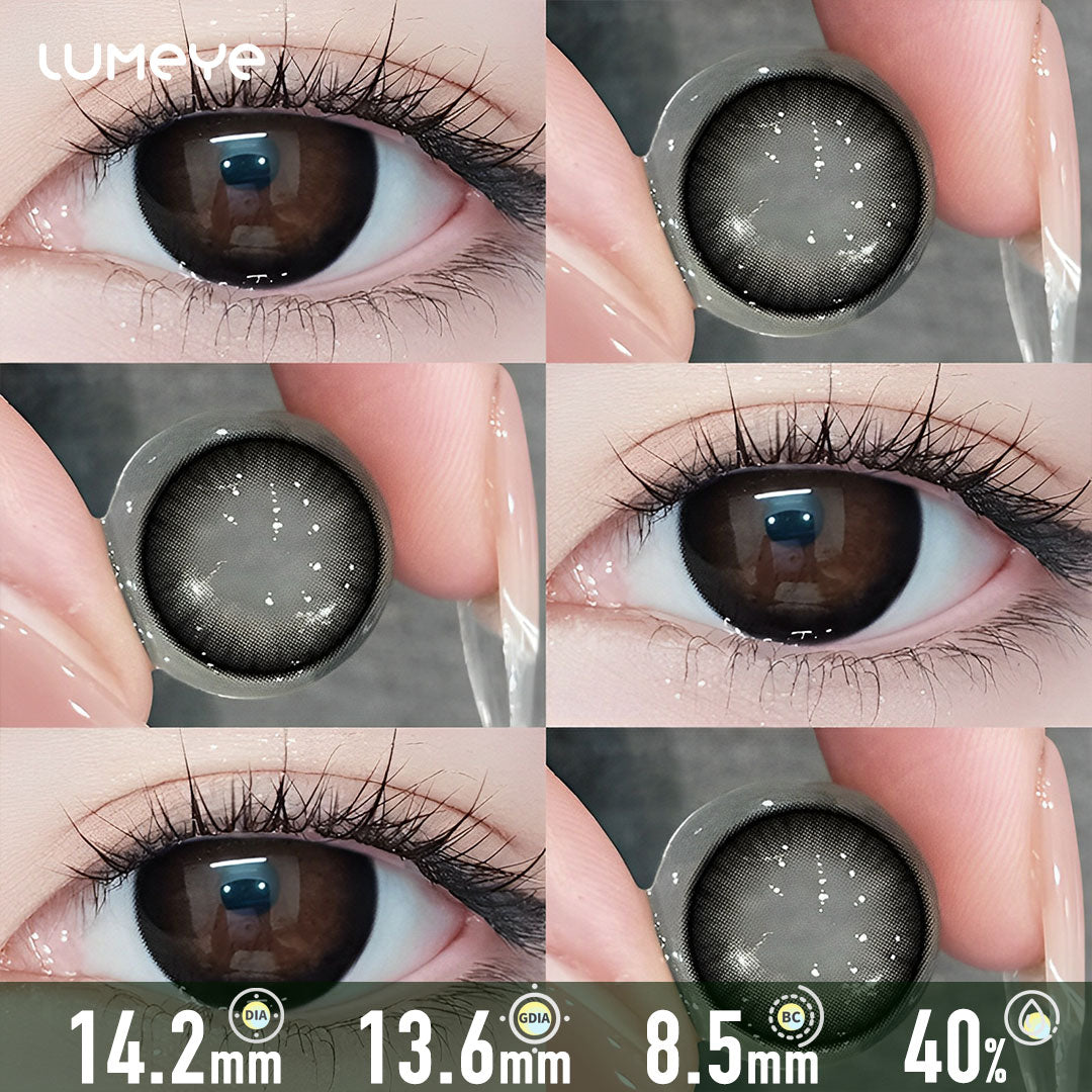 Galaxy Dream Black Contact Lenses