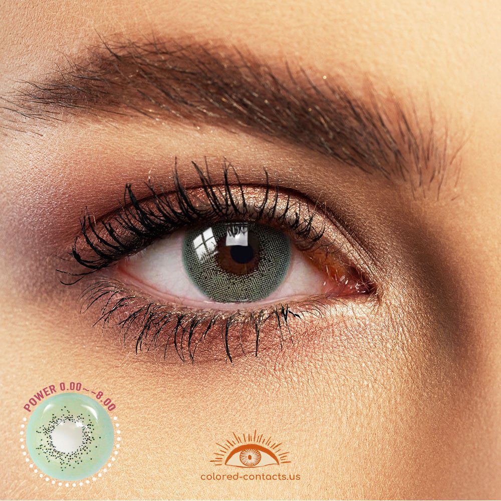 Galaxy Green Colored Contacts