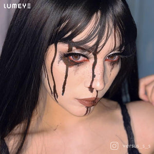 Best COLORED CONTACTS - LUMEYE Gold Sparkling Gray Colored Contact Lenses - LUMEYE