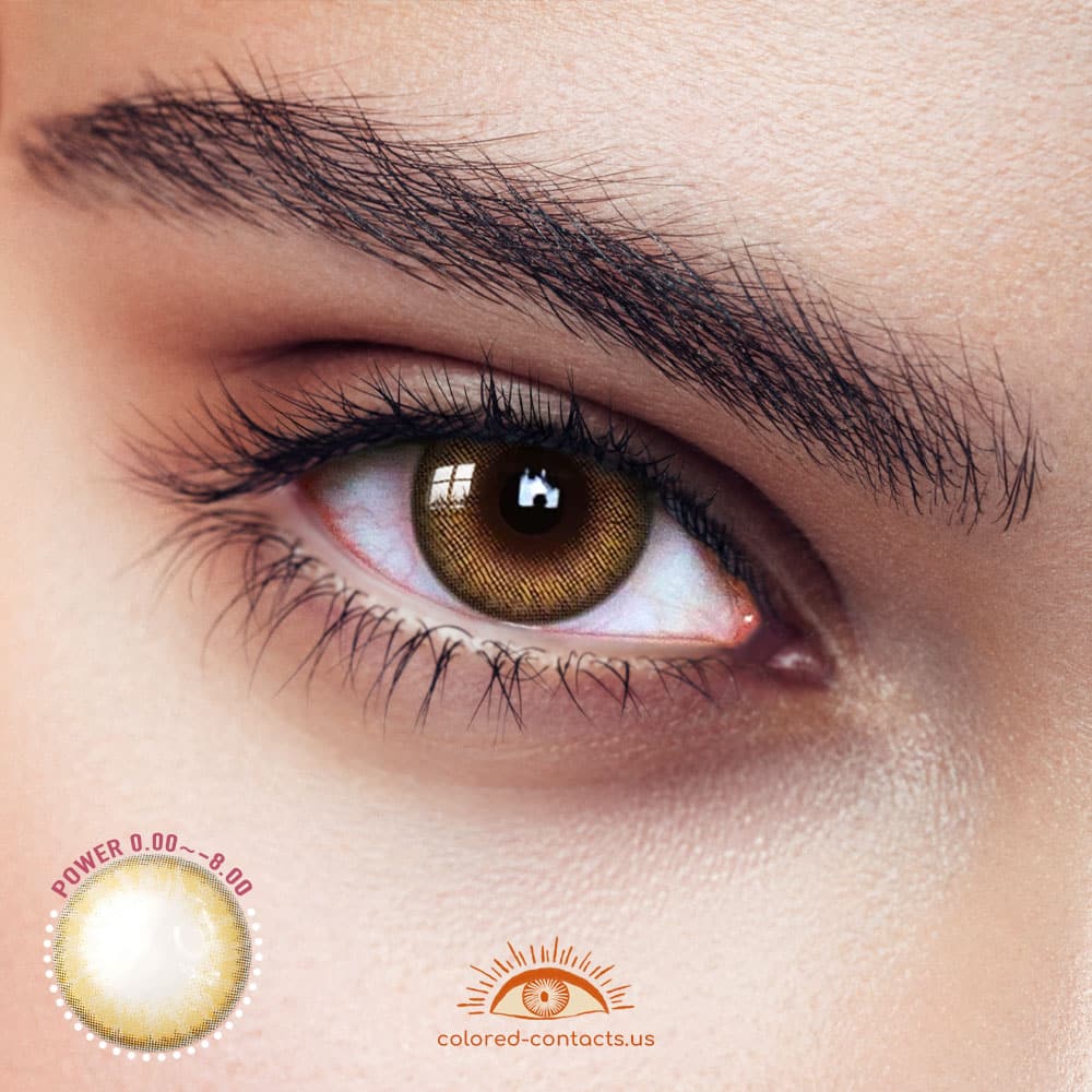 Ice Brown Colored Contacts