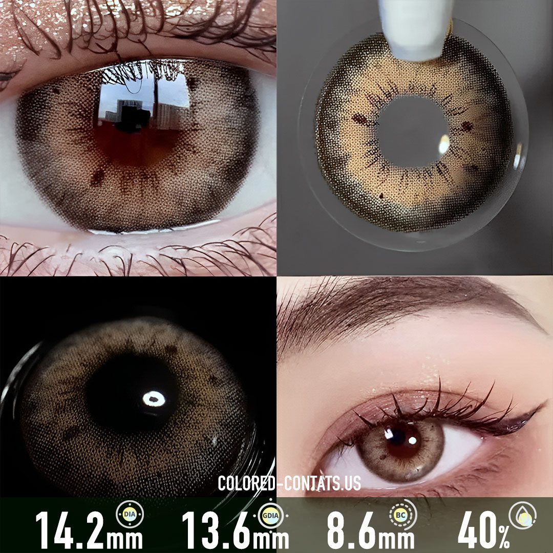 Iffy Brown Contact Lenses