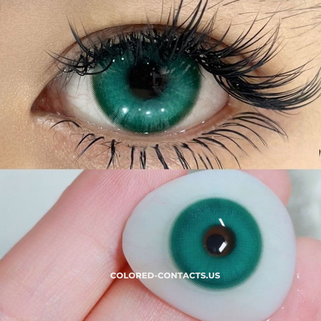 Jade Plum Green Contacts | 4-Lens Pack