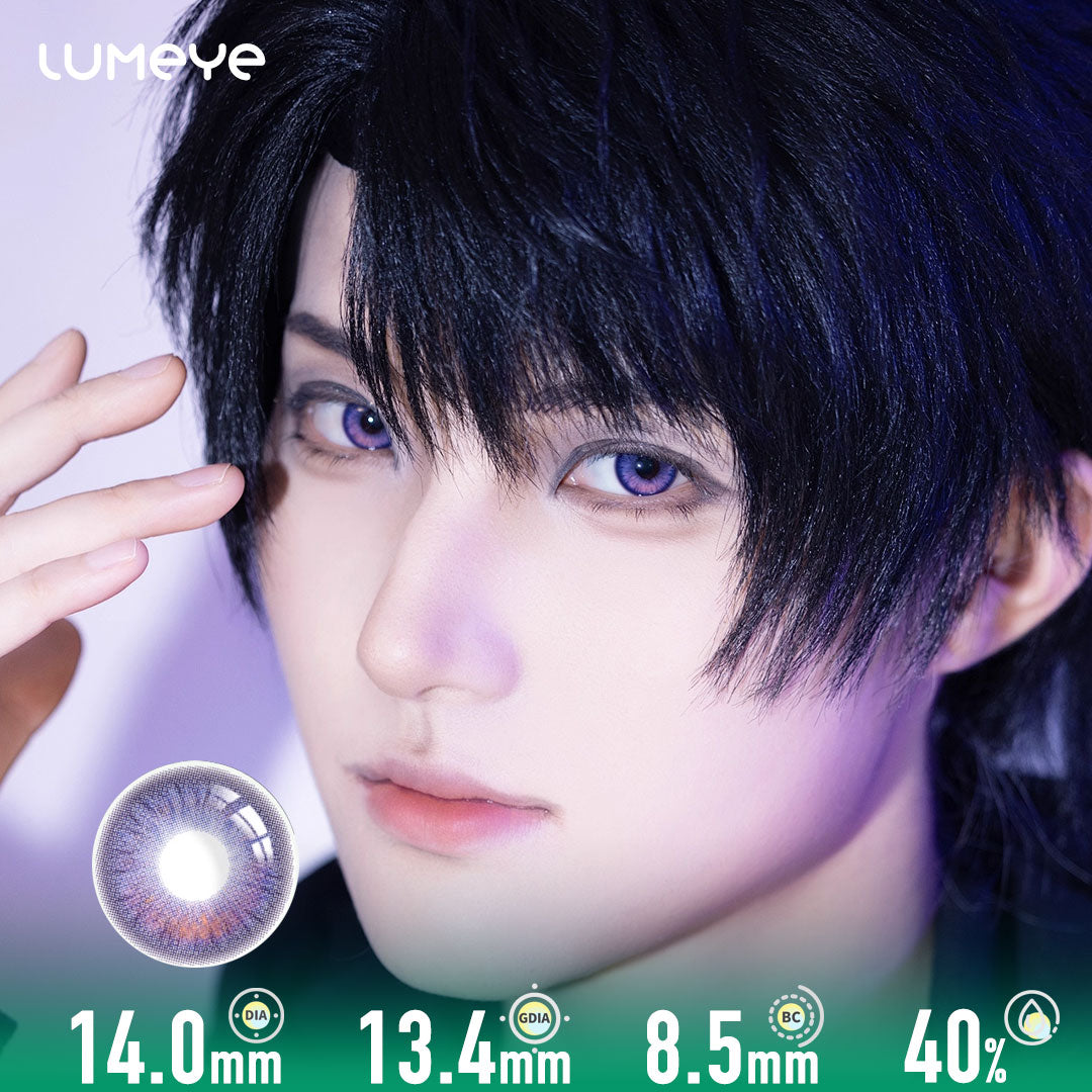 Amethyst Dream Violet Colored Contacts - 6PCs