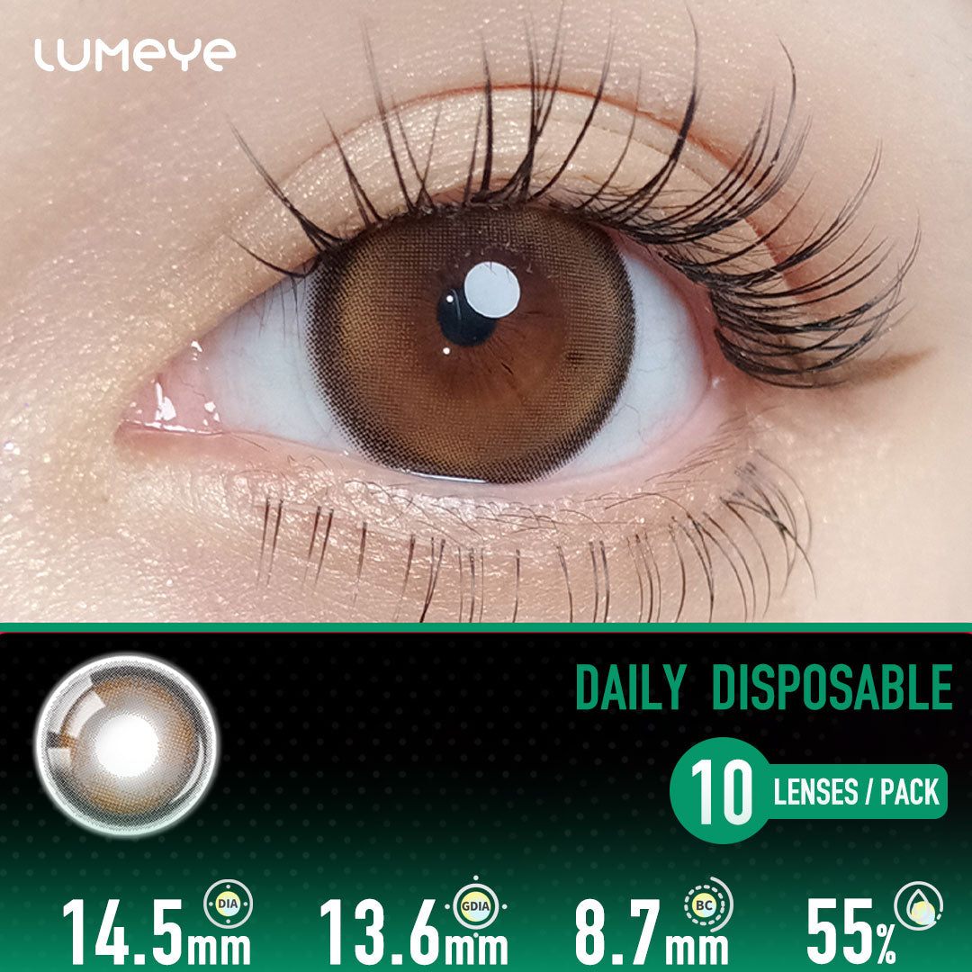 Caramelized Hazel Contact Lenses – LUMEYE