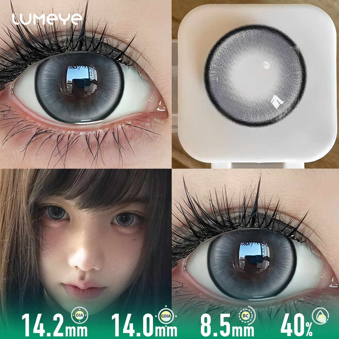 Smoky Grey Colored Contacts – LUMEYE