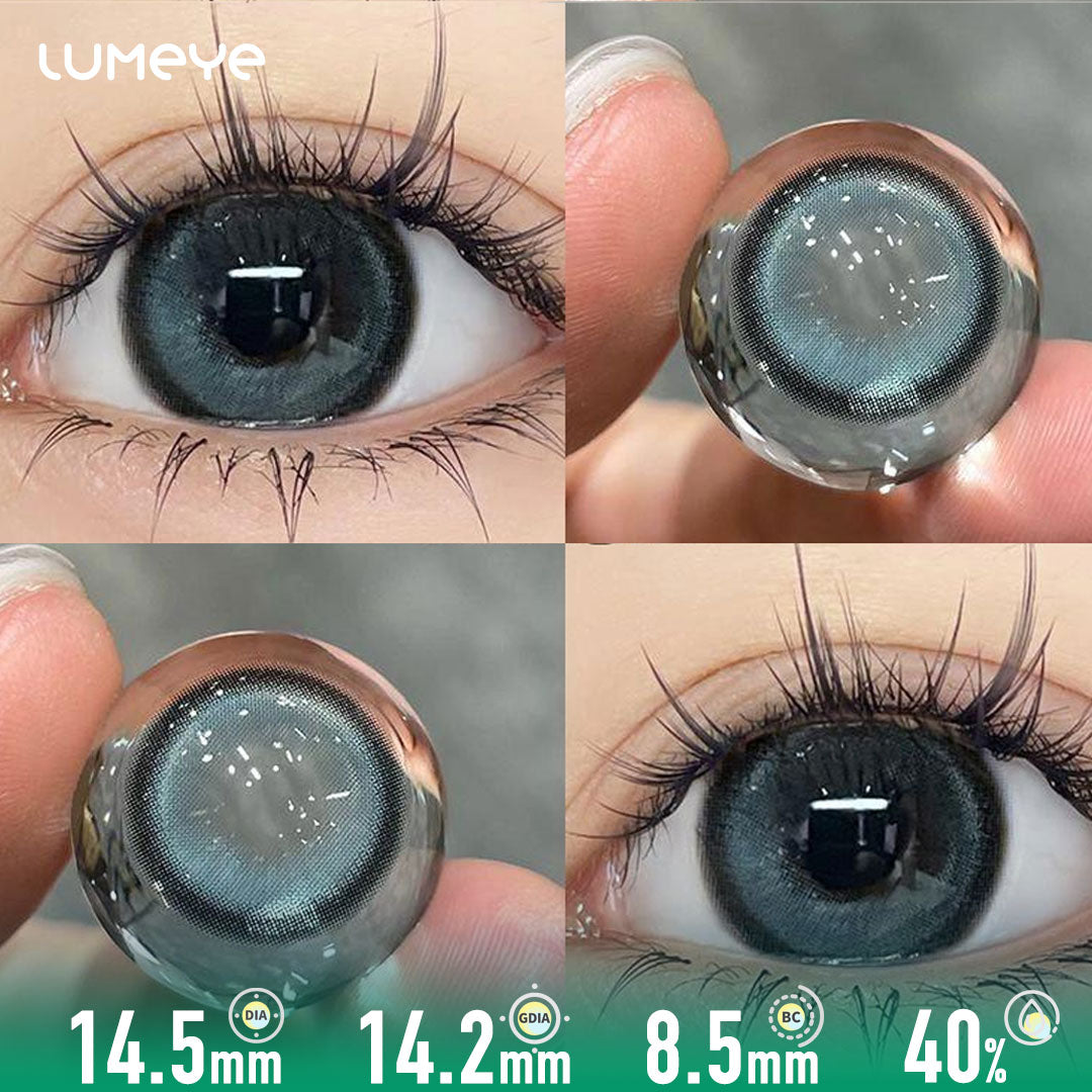 LUMEYE Sweet Blue Colored Contact Lenses