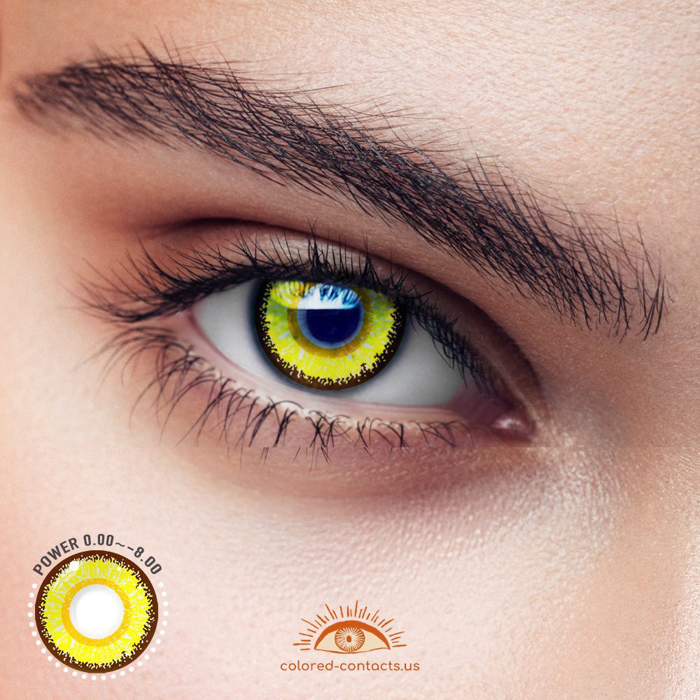 Macaron Brown Colored Contact Lenses