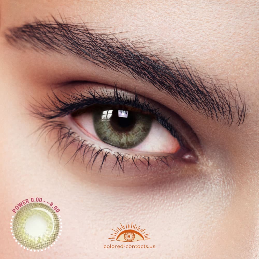 Madrigal Green Colored Contacts