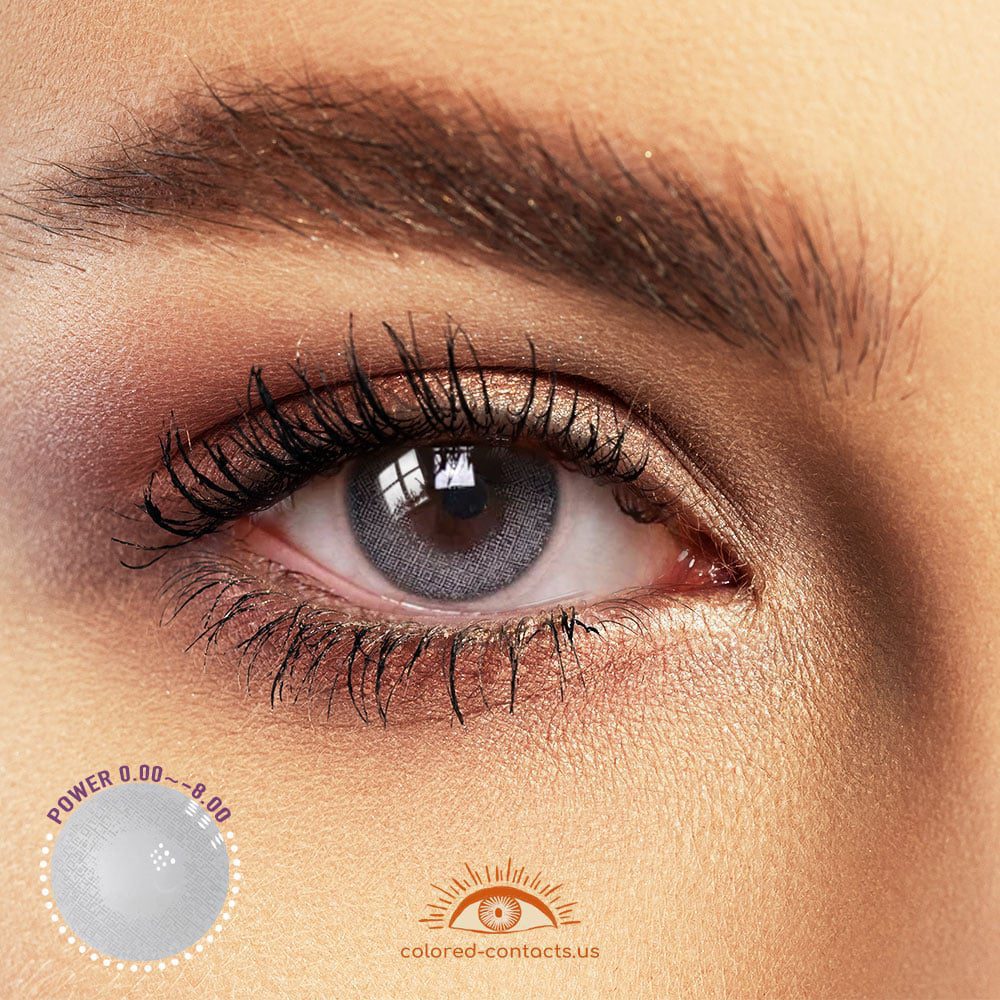 Morning Fog Grey Colored Contacts