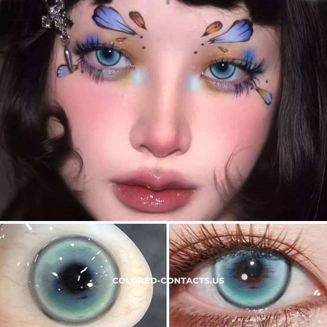 Mystic Ocean Aqua Colored Contacts | 4-Lens Pack
