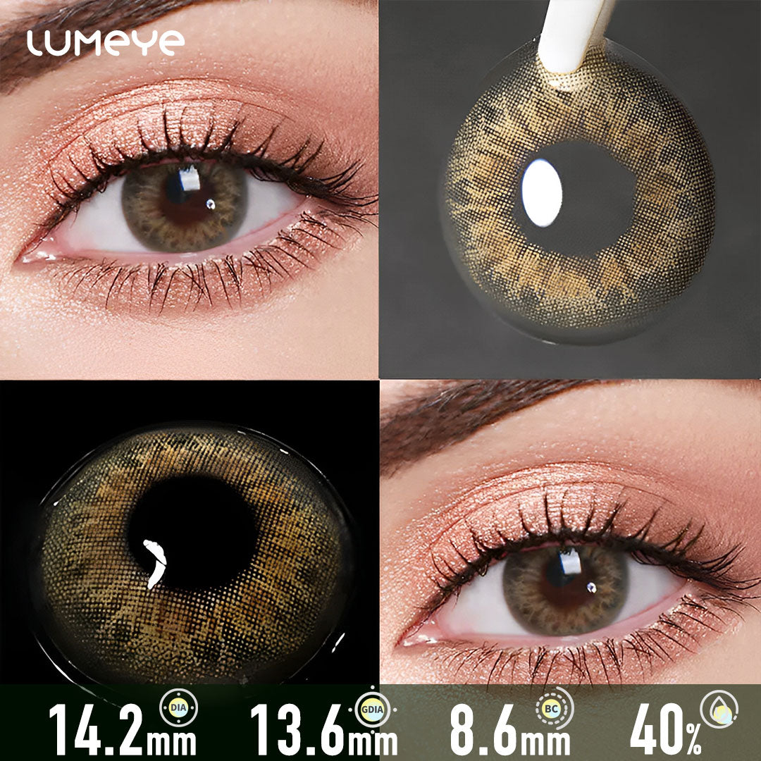 Pure Hazel Contact Lenses – LUMEYE