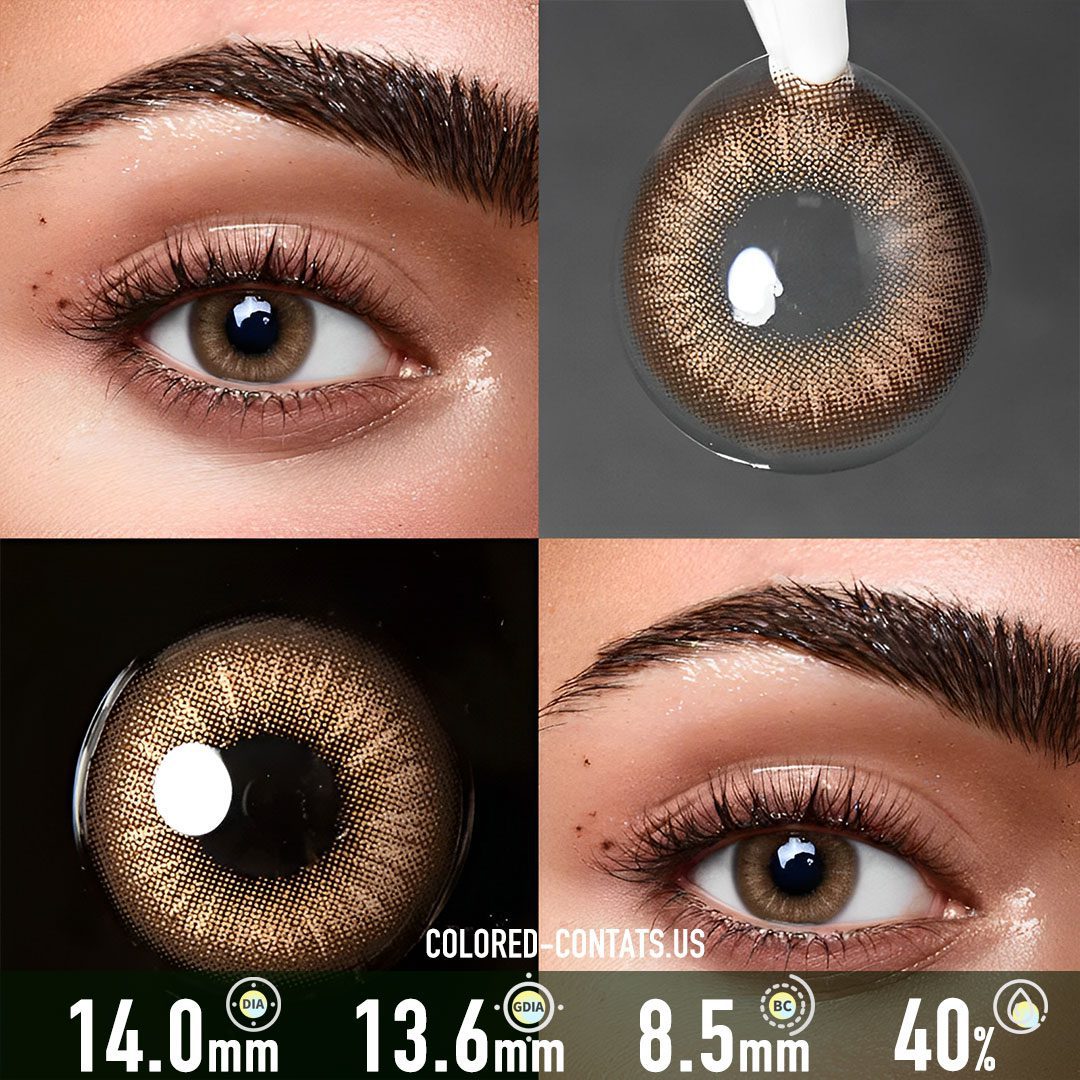 Savage Brown Contact Lenses