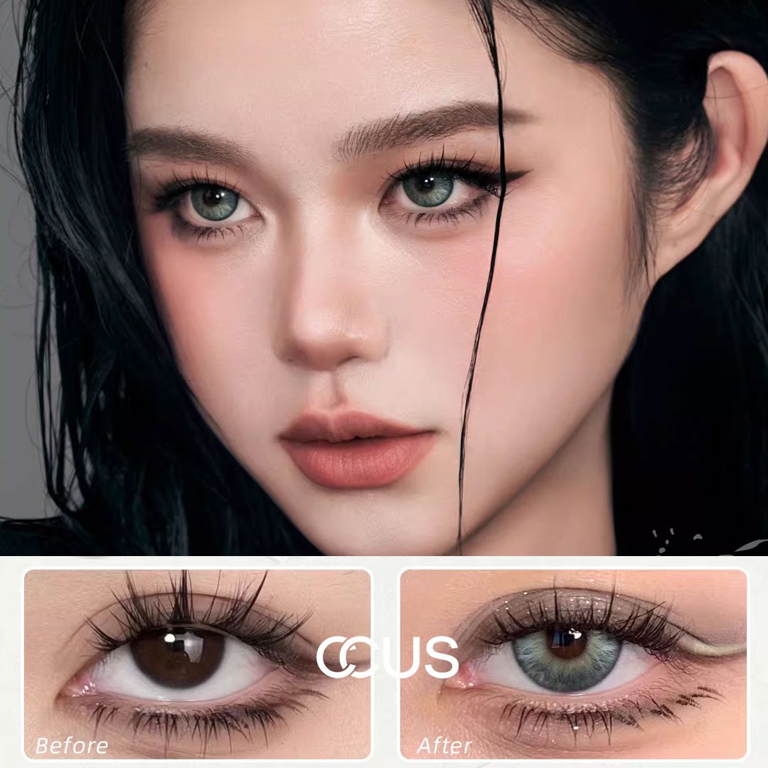 Sea Mist Green Mixed-Blood Lens