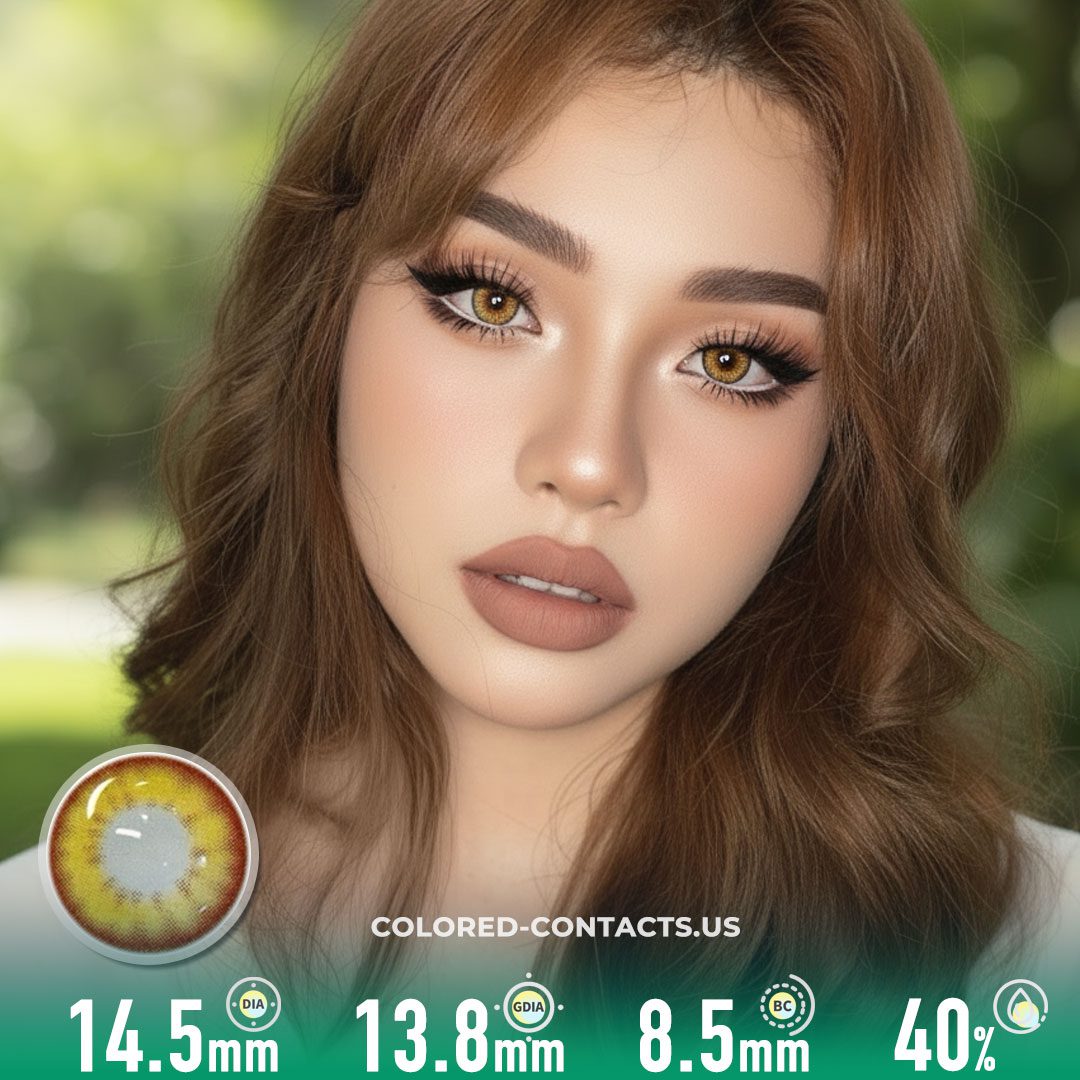 Sunflower Brown Colored Contacts