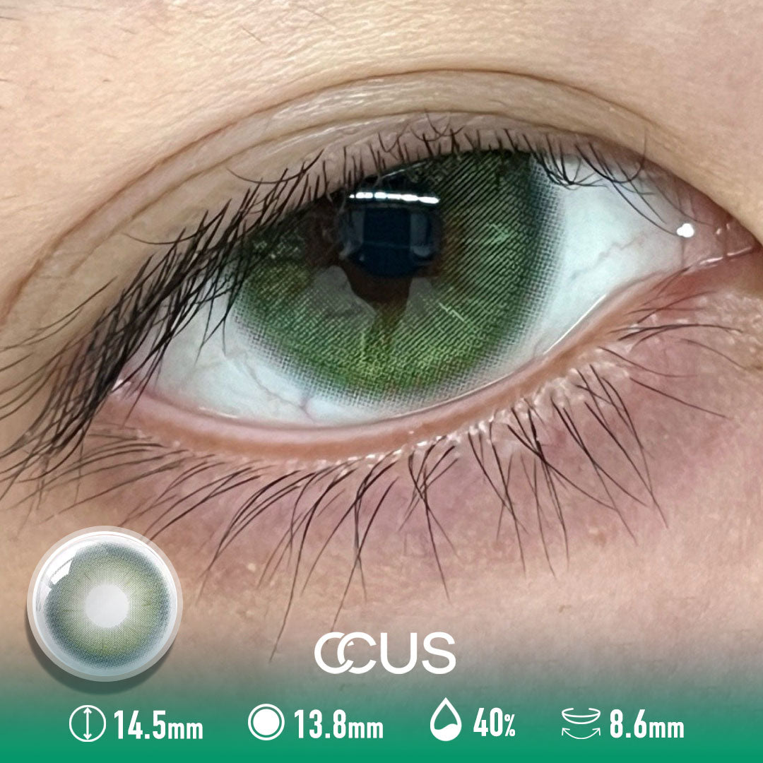 LUMEYE Tomorrow Land Green Colored Contact Lenses - 6 Months