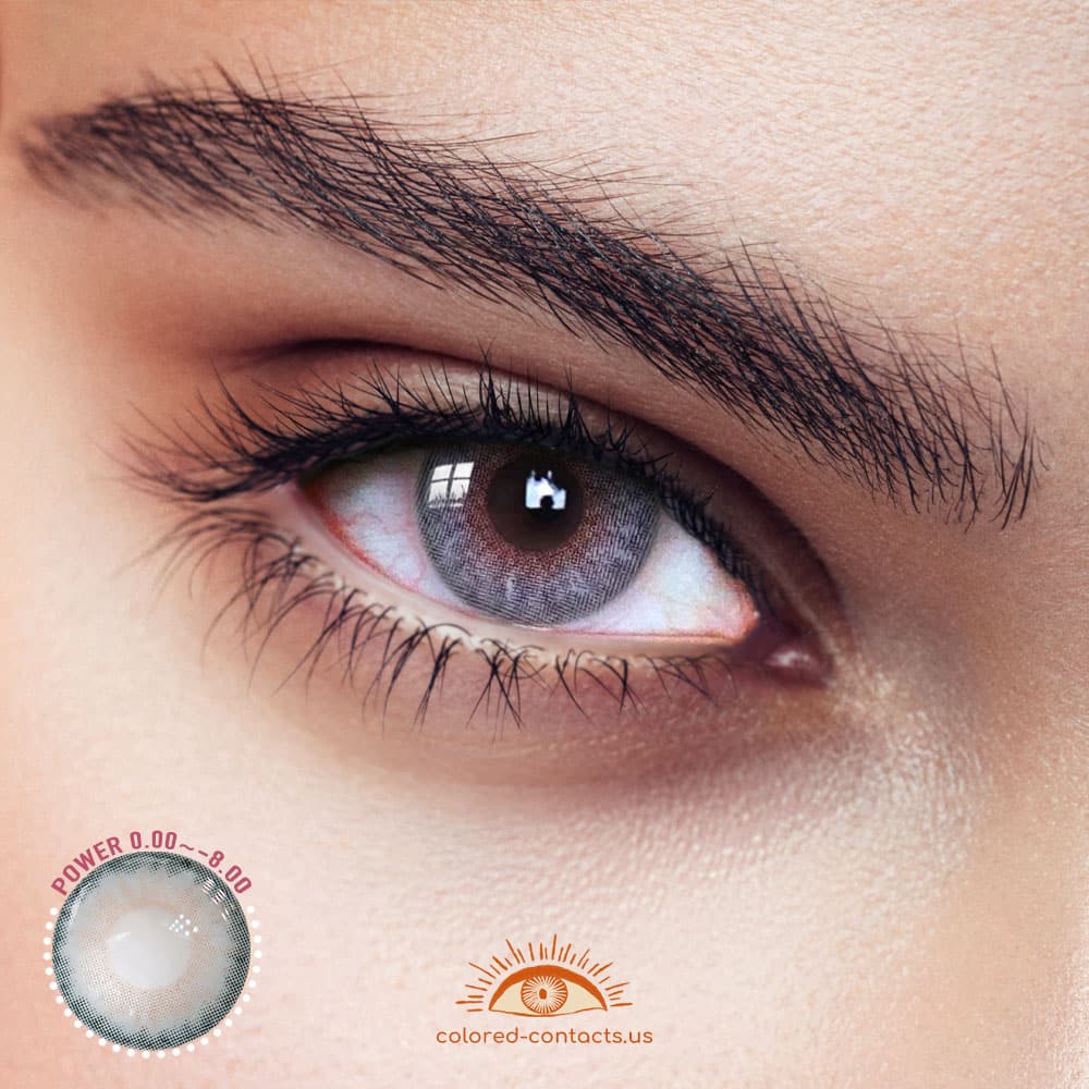 Trinity Grey Colored Contacts