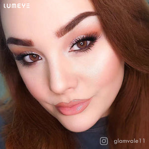 Best COLORED CONTACTS - LUMEYE Twilight Purple Colored Contact Lenses - LUMEYE