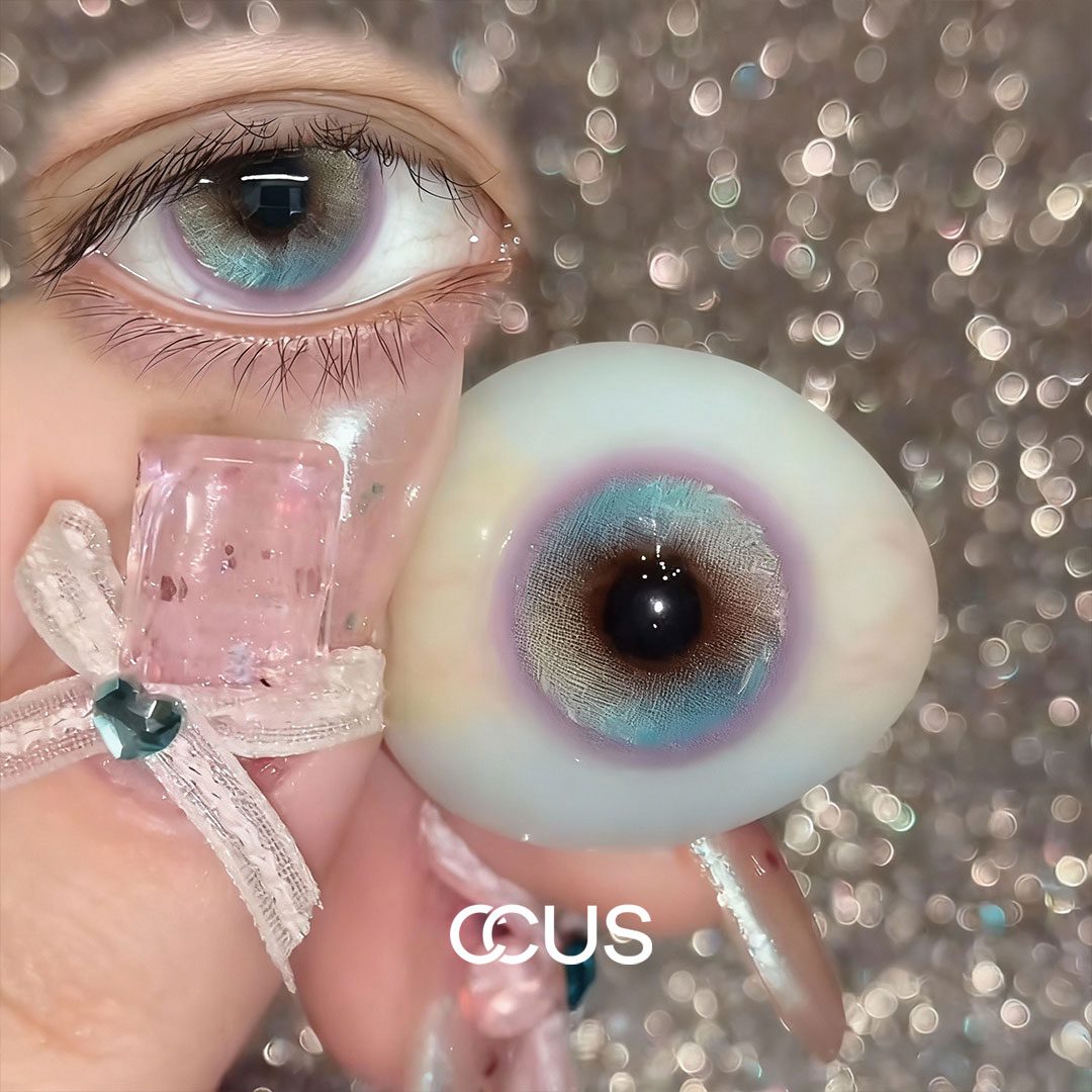 Unicorn Fantasy Rainbow Colored Contacts
