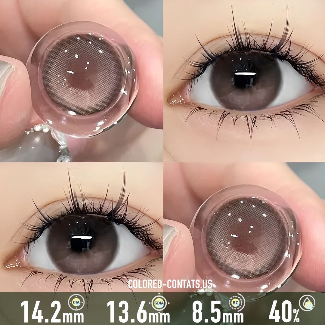 Velvet Brown Contact Lenses