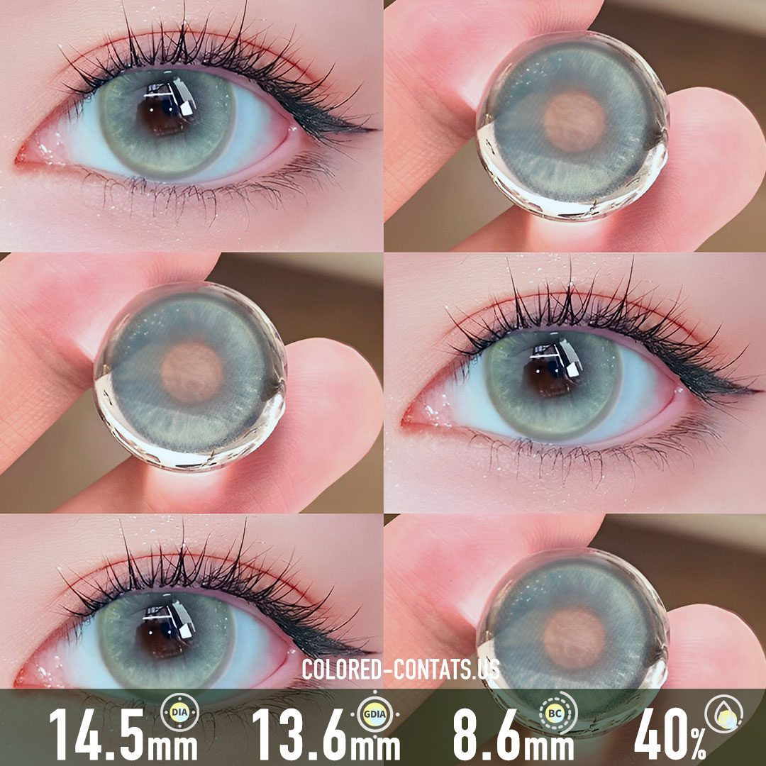 Whimsical Brighton Ocean Contact Lenses