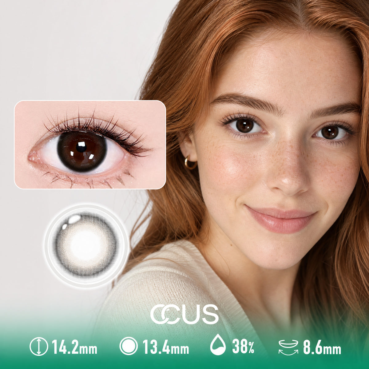 Charcoal Onyx Black Contact Lenses