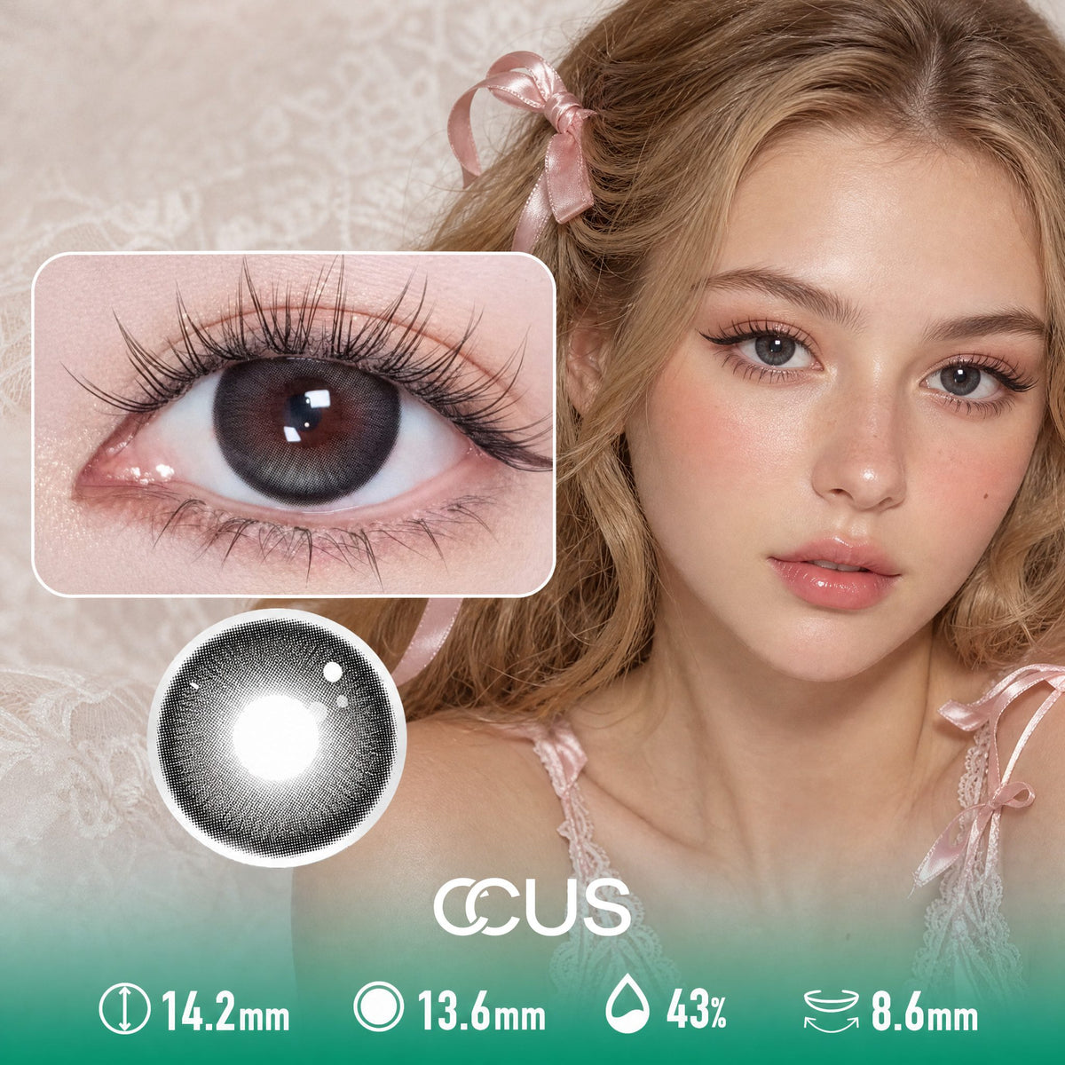 Dollhouse Smoke Grey Contact Lenses