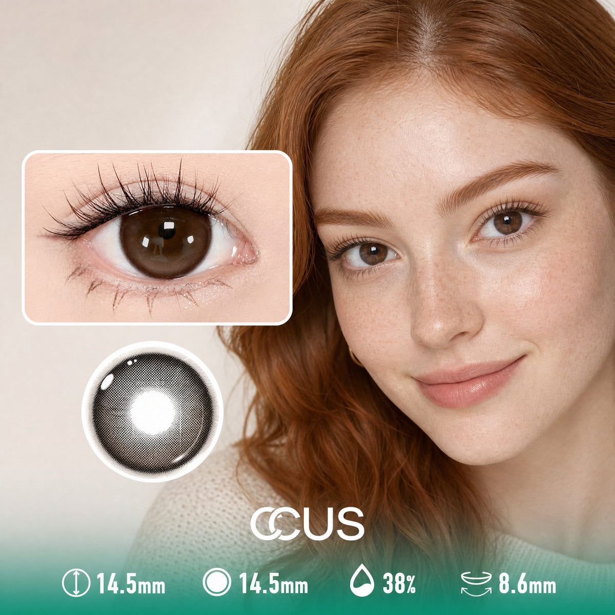 Iris Silk Black Contact Lenses