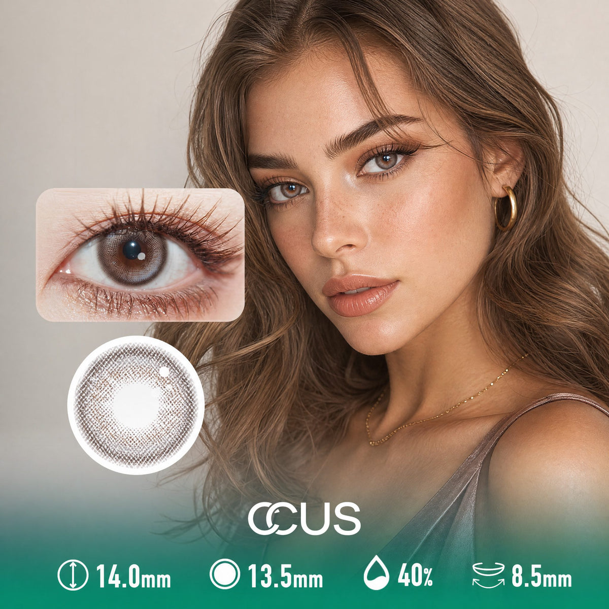 Marrakesh Bronze Brown Contact Lenses