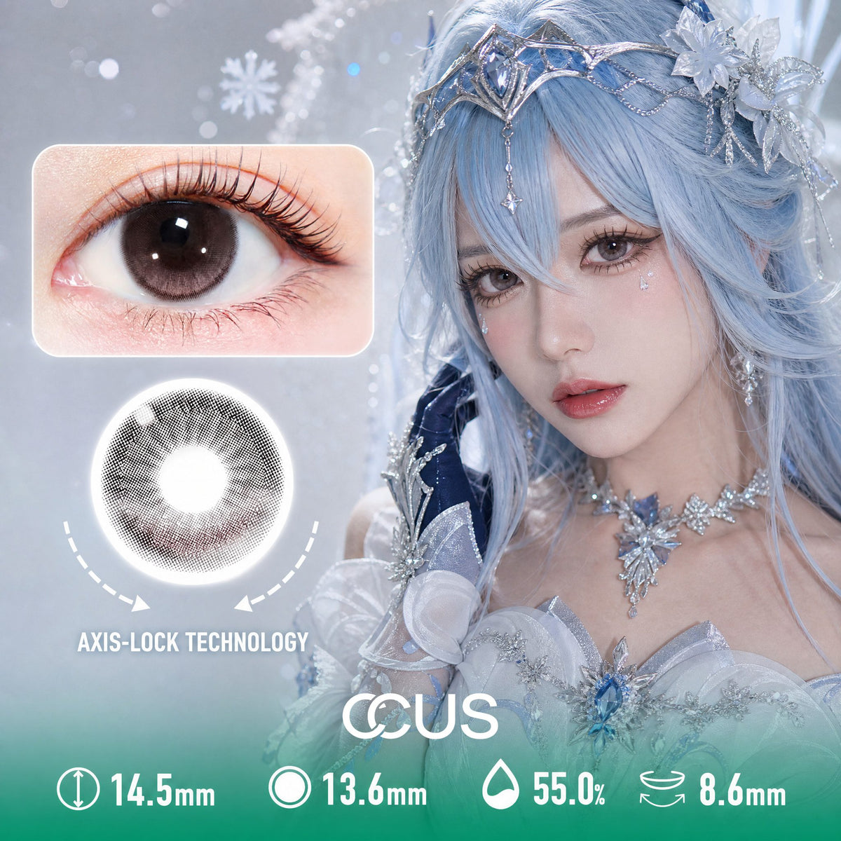 Neon Pink Party Contact Lenses
