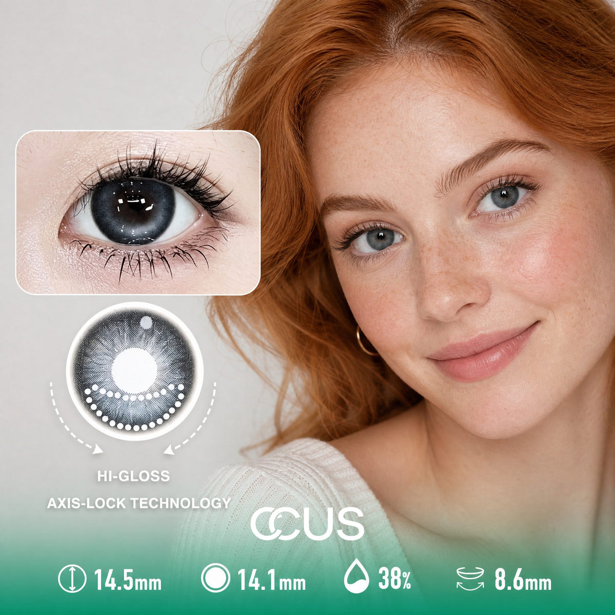 Summer Mist Gray-Blue Contact Lenses